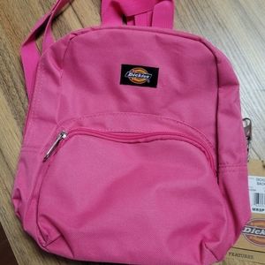 Dickies Pink Mini Backpack NWT